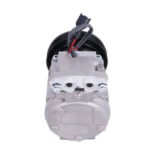 DURAFORCE 24V 10PA15C A/C Compressor 2208-6013B for Doosan DL200 DL220 DL250 DX140LC