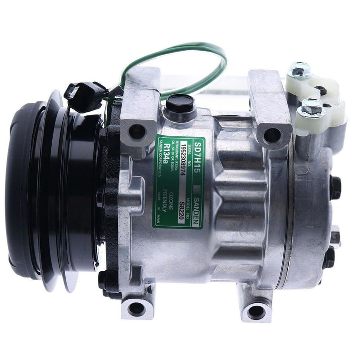 DURAFORCE SD7H13 A/C Compressor 229-8994 for Caterpillar 3066 3064 Engine 314C CR 308C CR
