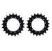 DURAFORCE 2Pcs 21T 12 Bolt Holes Drive Sprocket 6811939 For Bobcat 325 328 331 334 425ZTS