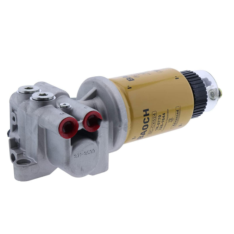 DURAFORCE Fuel Priming Pump & Water Separator For Caterpillar 570B 627G 730 322C 325C 330D