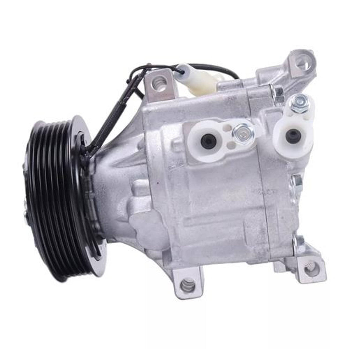 Circle Plug SCSA06C 12V A/C Compressor MIA10103 for John Deere 4320 45 ...