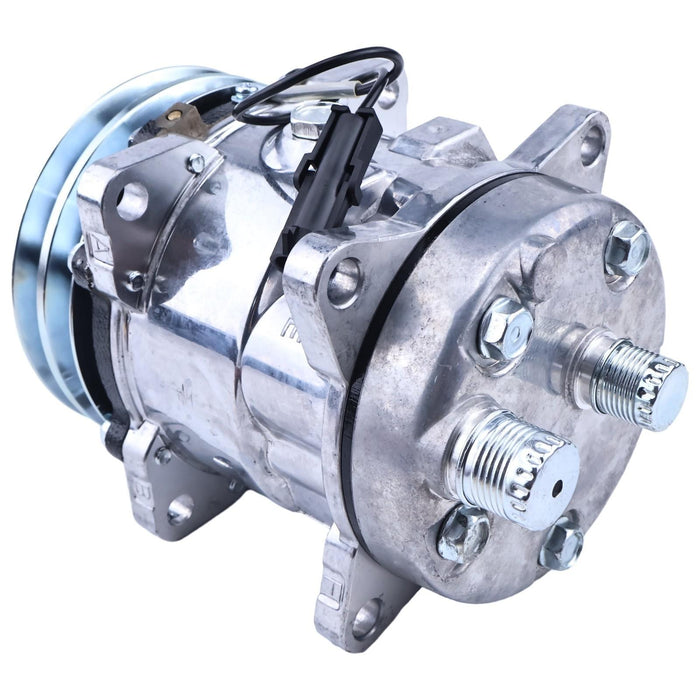 DURAFORCE 12V A/C Compressor 1911506010 S5077 For Takeuchi TB145 TL130 TL140 TL250 TL6CR