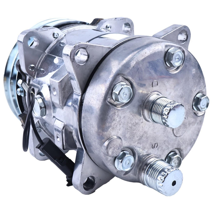 DURAFORCE 12V A/C Compressor 1911506010 S5077 For Takeuchi TB145 TL130 TL140 TL250 TL6CR