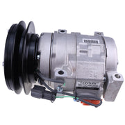 DURAFORCE 10S15C A/C Compressor 4431081 4436025 for John Deere 120C 160CLC Hitachi ZX110