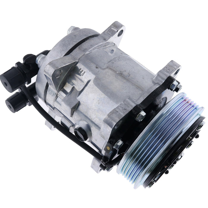 DURAFORCE 6PV SD5H11 A/C Compressor 6698590 7023580 7279628 for Bobcat S630 S650 S750