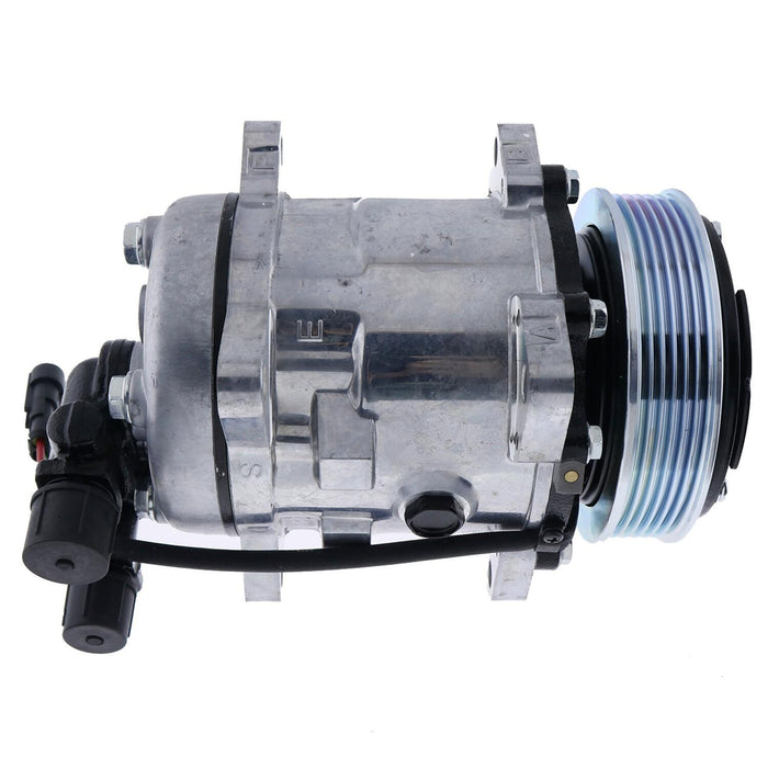 DURAFORCE 6PV SD5H11 A/C Compressor 6698590 7023580 7279628 for Bobcat S630 S650 S750