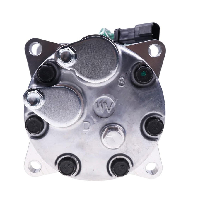 DURAFORCE SD7H15 A/C Compressor VOE14518640 for Volvo EC135B EC140B EC210B EC240C EC290B