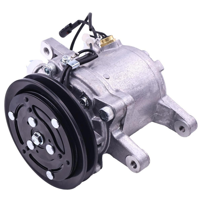 DURAFORCE 12V SVO7E A/C Compressor RD451-93900 for Kubota SVL75C SVL90C R530 U35-4 U55