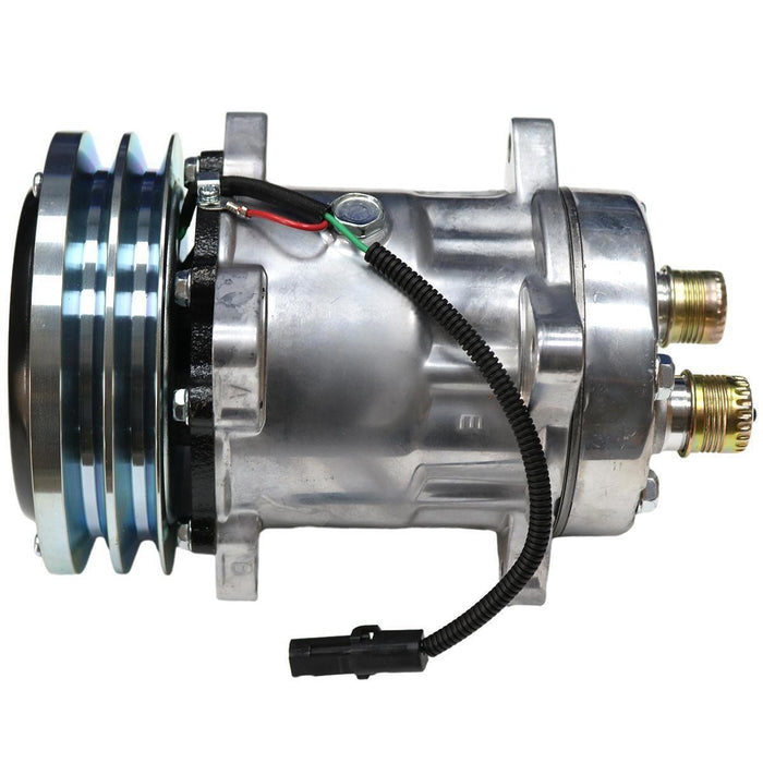 DURAFORCE SD7H15 A/C Compressor 86983967 for New Holland LW110B Case 521D 621D 821C 921C