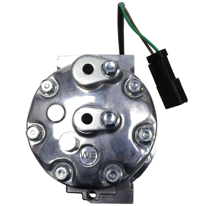 DURAFORCE Sanden SD7H13 A/C Compressor KHR3241 KHR3197 47759181 for Case Kobelco Excavator