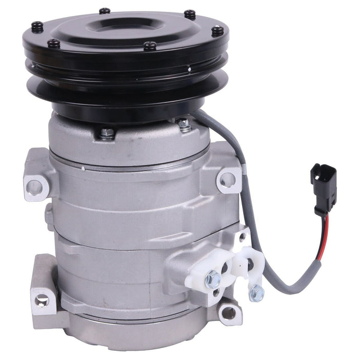 DURAFORCE 24V 10S17C A/C Compressor 447260-6121 for Caterpillar E320D Excavator 4472606121