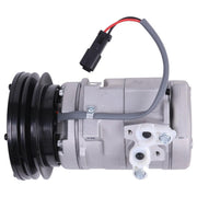 DURAFORCE 24V 10S17C A/C Compressor 447260-6121 for Caterpillar E320D Excavator 4472606121