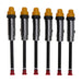 DURAFORCE 6X Fuel Injector Nozzle 0R-3421 4W-7017 For CAT 245D 824C 980F Engine 3406B 3412