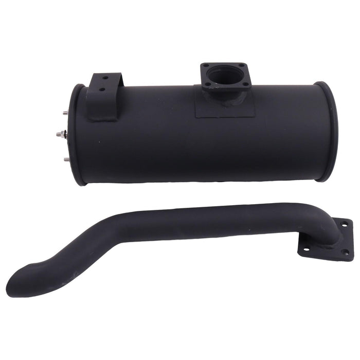 DURAFORCE Muffler Silencer for Yanmar 4TNV98 Engine Takeuchi Excavator TL130 420*175mm