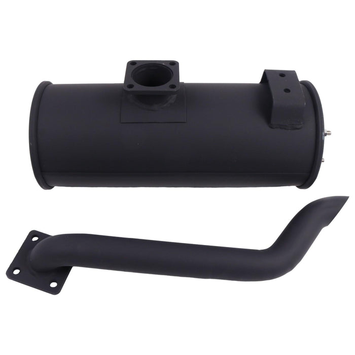 DURAFORCE Muffler Silencer for Yanmar 4TNV98 Engine Takeuchi Excavator TL130 420*175mm