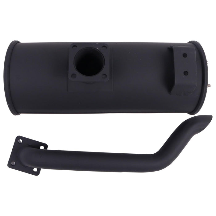 DURAFORCE Muffler Silencer for Yanmar 4TNV98 Engine Takeuchi Excavator TL130 420*175mm