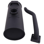 DURAFORCE Muffler Silencer for Yanmar 4TNV98 Engine Takeuchi Excavator TL130 420*175mm