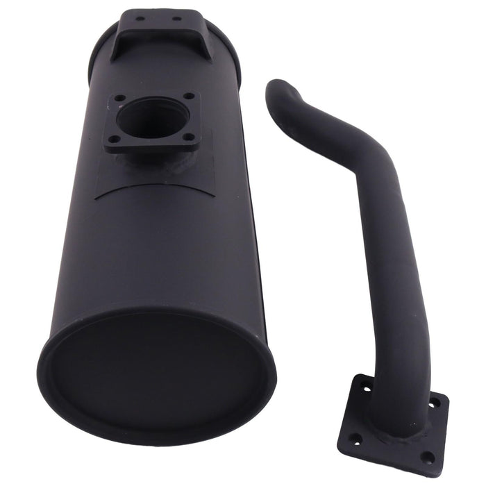 DURAFORCE Muffler Silencer for Yanmar 4TNV98 Engine Takeuchi Excavator TL130 420*175mm