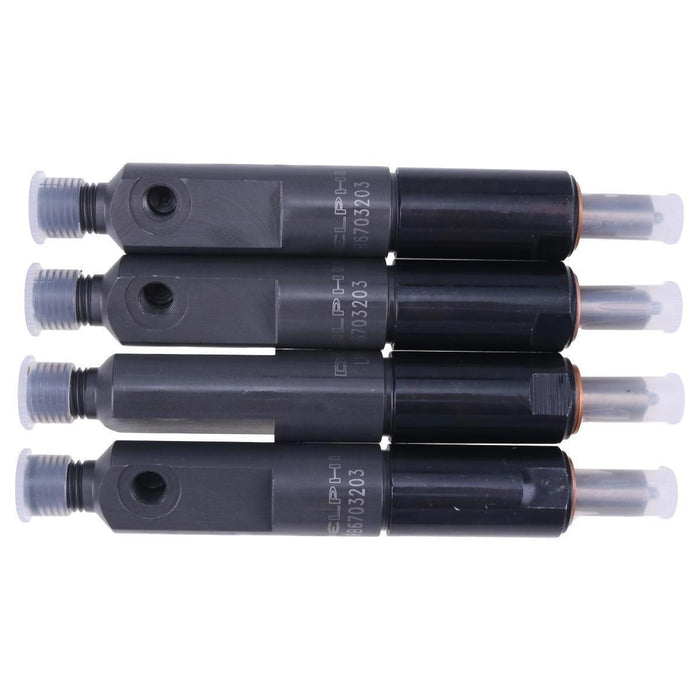 DURAFORCE 4X Fuel Injector 2645A006 7W-2595 for Perkins T4.236 Engine 6701406 LRB6701406