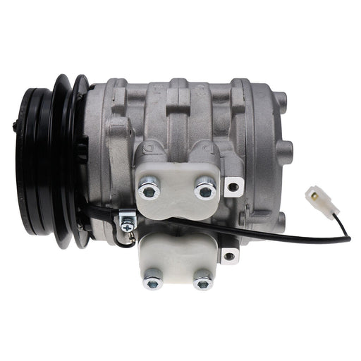 DURAFORCE 12V 10P08E A/C Compressor 447200-7443 for Kubota M4900 M5700 M6800 M8200 M9000