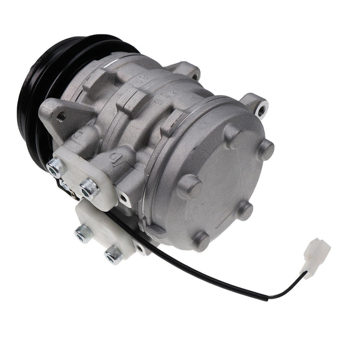 DURAFORCE 12V 10P08E A/C Compressor 447200-7443 for Kubota M4900 M5700 M6800 M8200 M9000