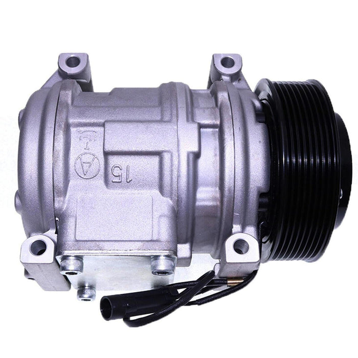DURAFORCE 12V A/C Compressor AL176858 For John Deere 323D 320D 328D 6300 6310 6400 6405