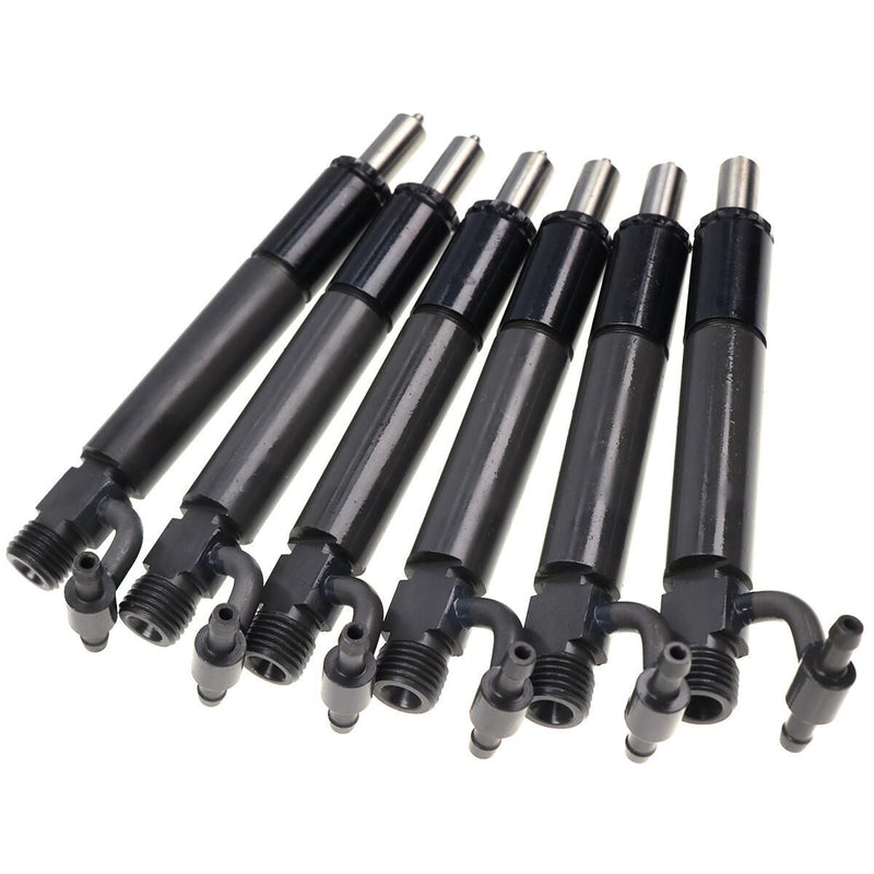 DURAFORCE 6X Fuel Injector 631571C91 675967C91 for Farmall 966 1066 1086 1466 1566 Case