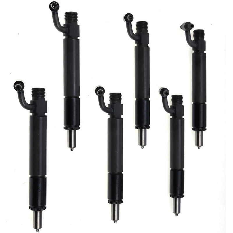 DURAFORCE 6X Fuel Injector 631571C91 675967C91 for Farmall 966 1066 1086 1466 1566 Case
