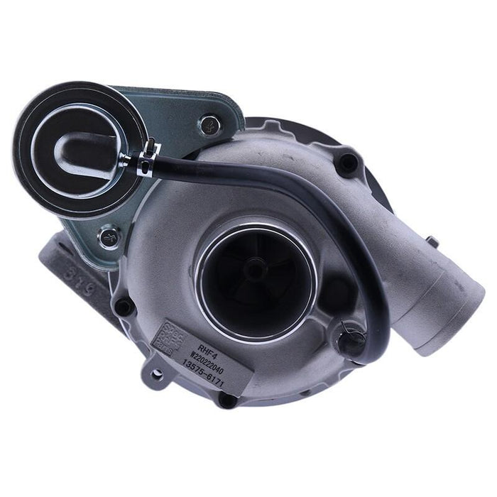 DURAFORCE RHF4 Turbocharger SBA135756171 for Shibaura N844L Case 410 420 DX48 DX55 DX60