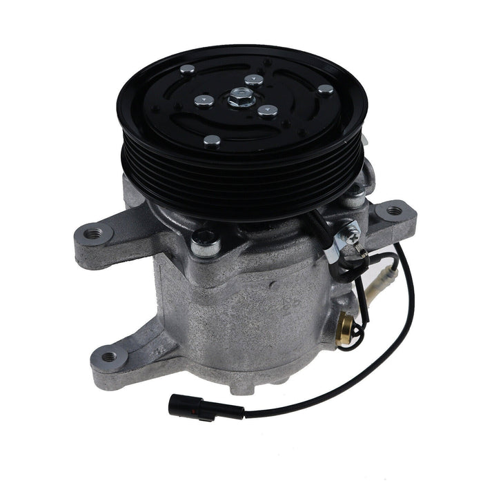 DURAFORCE 6 Groove SVO7E A/C Compressor 447280-3080 For Kubota Kubota M126 M135 M6 Tractor