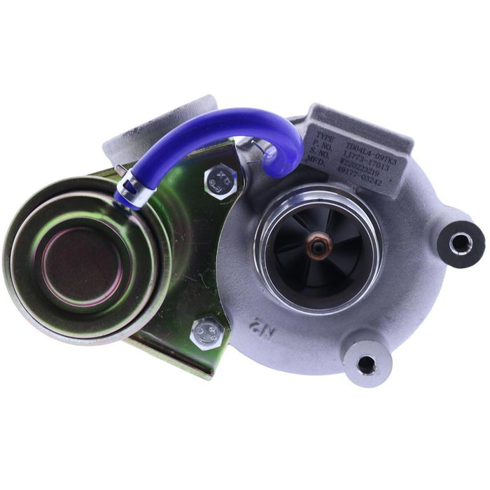 DURAFORCE TD04L4 Turbocharger 49177-03242 1J773-17013 For Kubota V3307 Engine Cat 236D