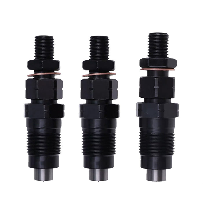 DURAFORCE 3X Fuel Injector 16871-53904 for Kubota D902 D722 Z482 Z602 Engine BX1860 BX2380