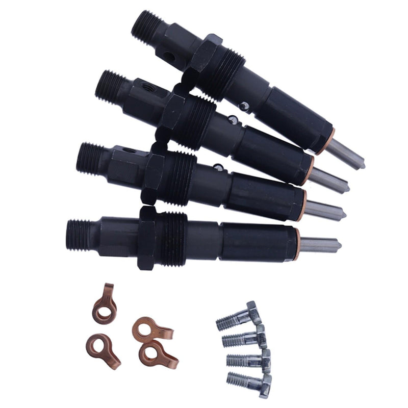 DURAFORCE 4Pcs Fuel Injector 3349084 3802978 4089267 4078583 for Cummins 4B3.9 4BTA3.9