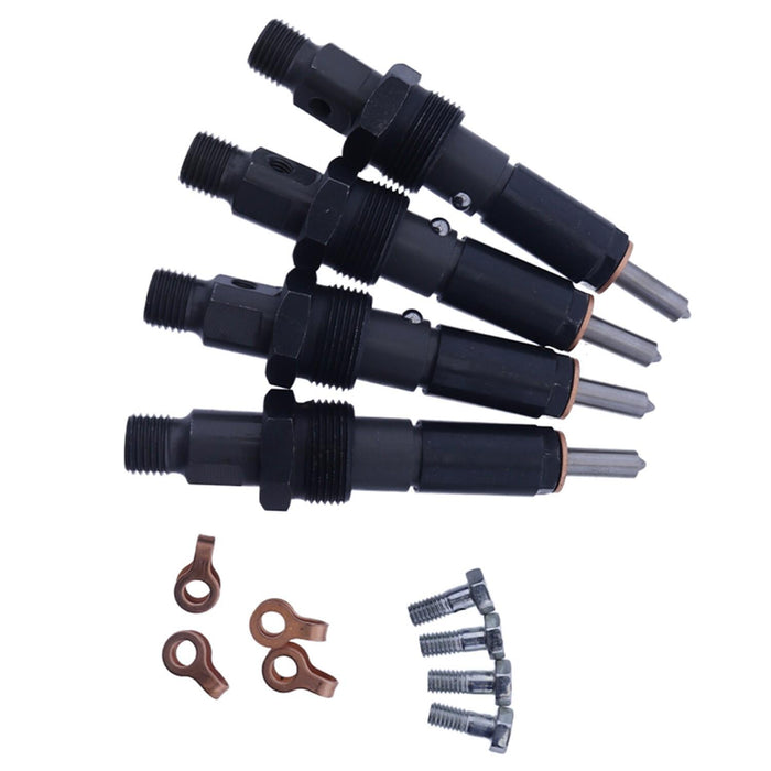 DURAFORCE 4Pcs Fuel Injector 3349084 3802978 4089267 4078583 for Cummins 4B3.9 4BTA3.9