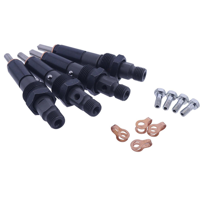 DURAFORCE 4Pcs Fuel Injector 3349084 3802978 4089267 4078583 for Cummins 4B3.9 4BTA3.9