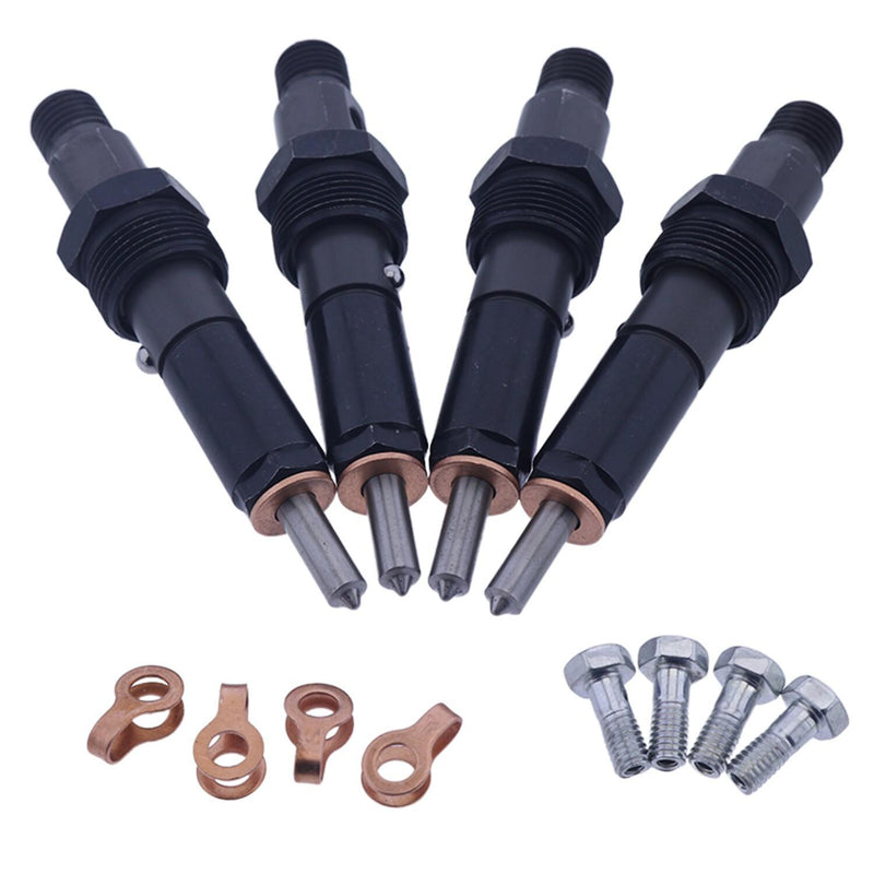 DURAFORCE 4Pcs Fuel Injector 3349084 3802978 4089267 4078583 for Cummins 4B3.9 4BTA3.9