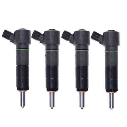 DURAFORCE 4X Fuel Injector SE501962 RE529390 For John Deere 318D 319D 320D 244J 4520 4720