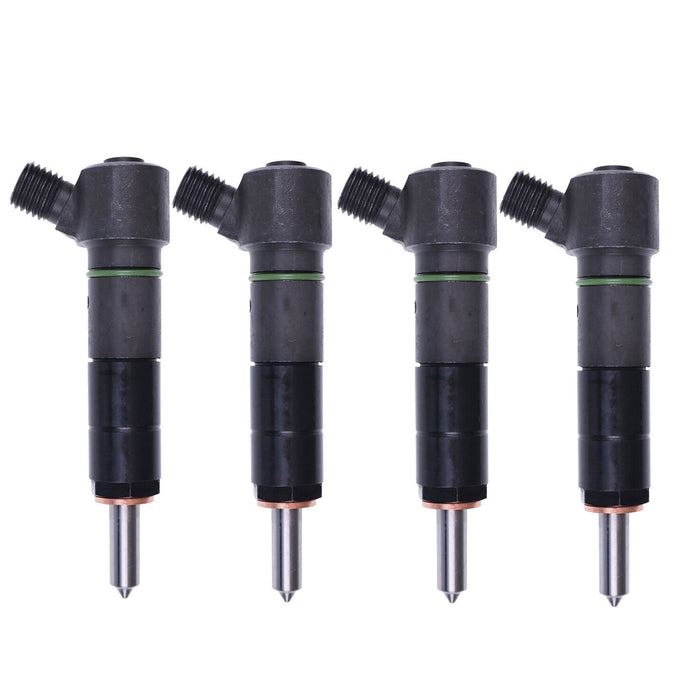 DURAFORCE 4X Fuel Injector SE501962 RE529390 For John Deere 318D 319D 320D 244J 4520 4720