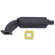 DURAFORCE Muffler 12582-12110 w/Gasket for Kubota D722 D905 D1005 D1105 WG750 WG752 WG972