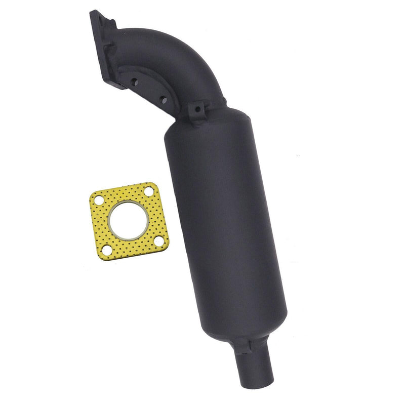 DURAFORCE Muffler 12582-12110 w/Gasket for Kubota D722 D905 D1005 D1105 WG750 WG752 WG972