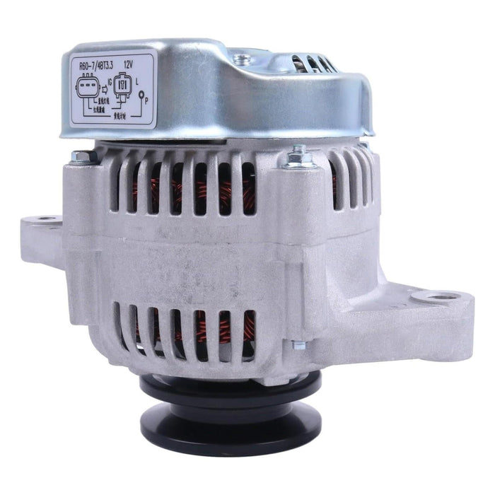 DURAFORCE 12V 60A Alternator 383-0592 for Caterpillar C1.7 C1.8 C2.4 Engine 303.5E 305E