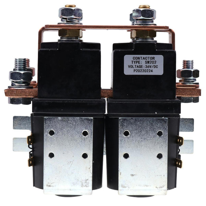 DURAFORCE Contactor TBVECHI Heavy Duty SW202 36V 400A Reversing Contactor For Golf Cart