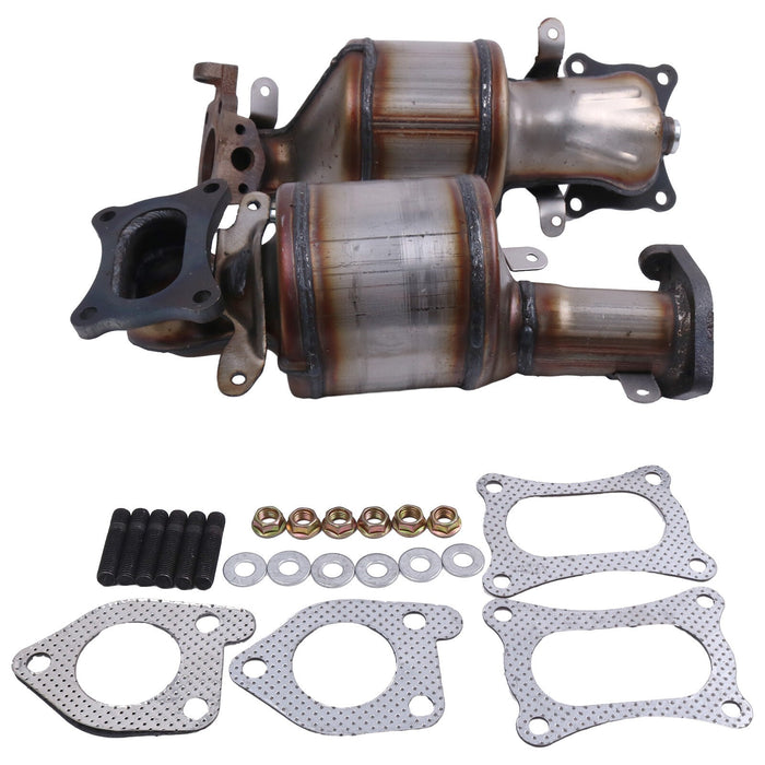 DURAFORCE Catalytic Converter Pair Bank 1 and 2 For 2010-2017 Honda Odyssey 3.5L
