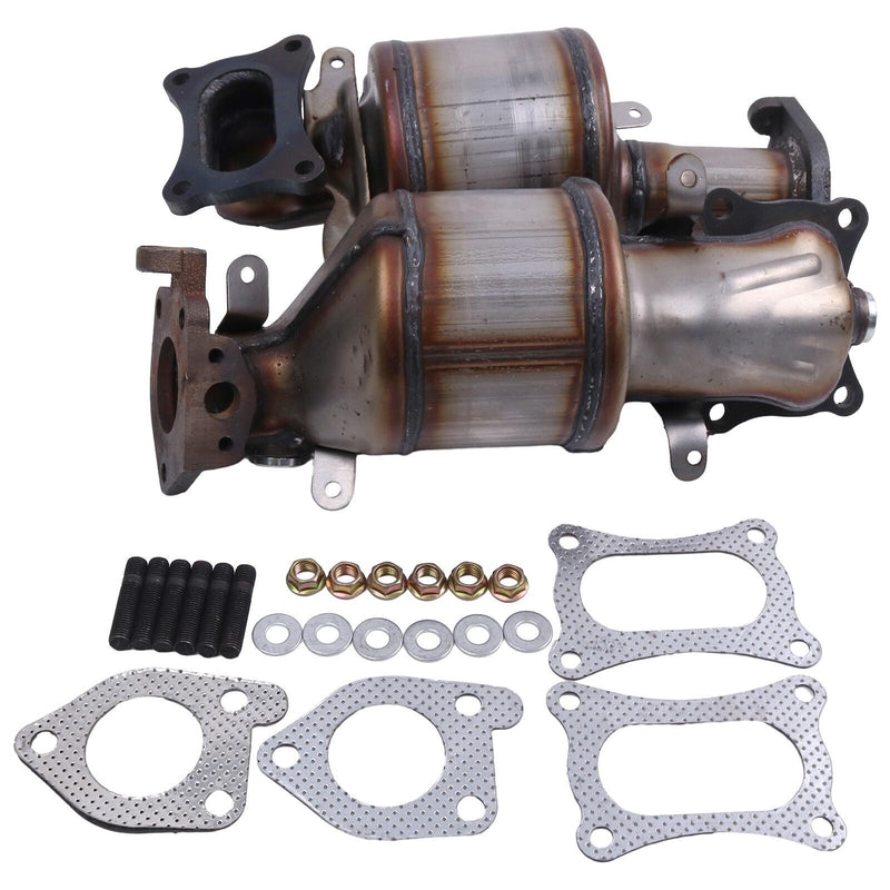 DURAFORCE Catalytic Converter Pair Bank 1 and 2 For 2010-2017 Honda Odyssey 3.5L
