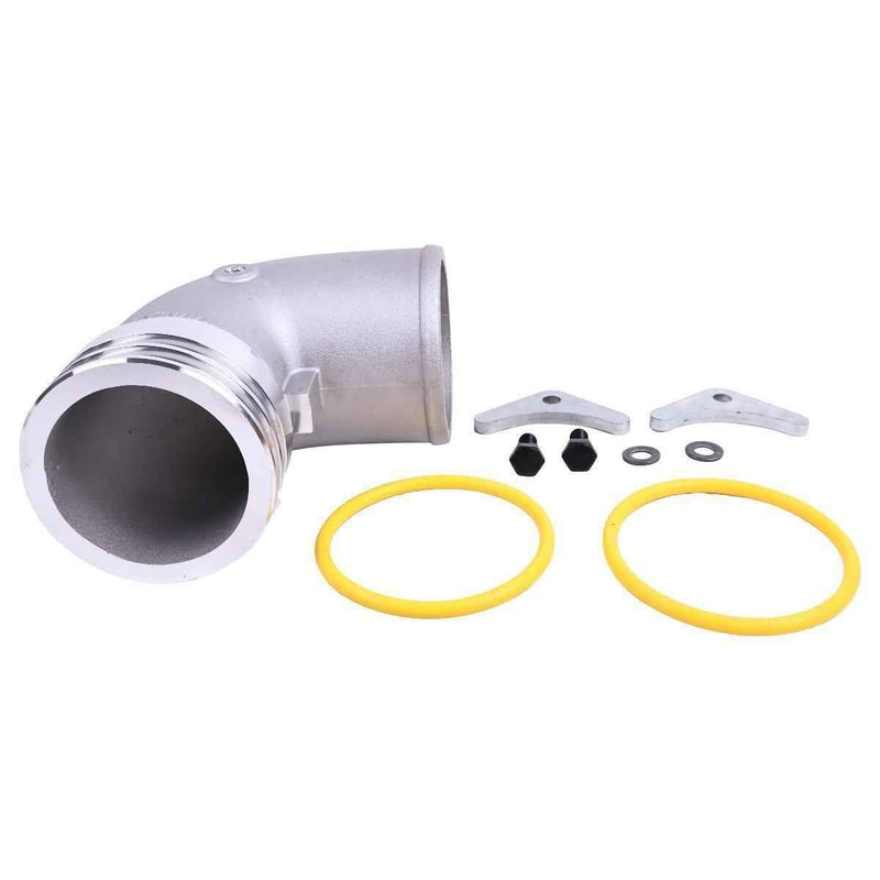 DURAFORCE Turbocharger Outer Elbow 7C-5665 7W-3145 for Caterpillar C13 C15 C16 3406 385B