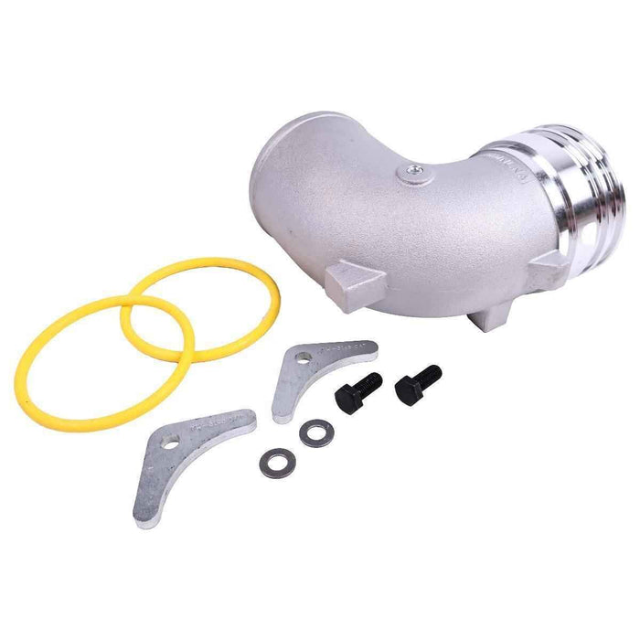 DURAFORCE Turbocharger Outer Elbow 7C-5665 7W-3145 for Caterpillar C13 C15 C16 3406 385B