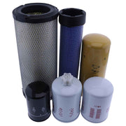DURAFORCE Maintenance Filter Kit for Cummins Engine 4B3.9 Case SkidSteer Loader 1845C 1840