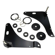 DURAFORCE Black Hood Pin Pins Kit 82214260AC P5155755 for Dodge Challenger Stainless