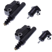 DURAFORCE 2 Set Brake Master Slave Cylinder Kit A51976 L25419 For Case Backhoe 480C 580C