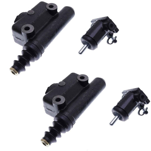 DURAFORCE 2 Set Brake Master Slave Cylinder Kit A51976 L25419 For Case Backhoe 480C 580C